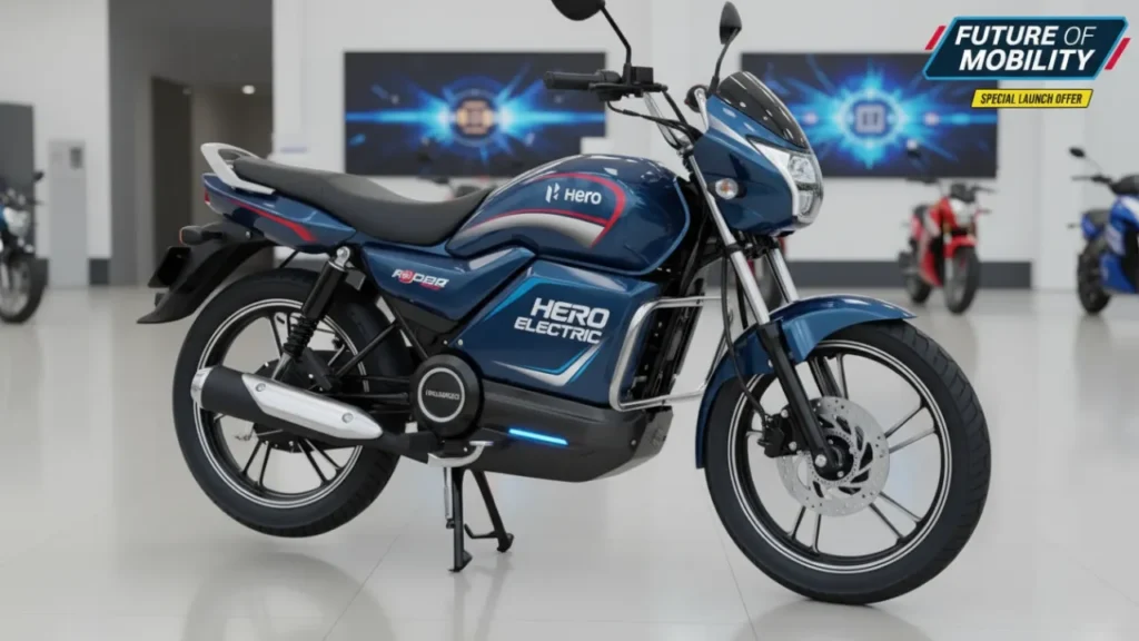 Hero Electric Bike 2025 Shocks Market: 560KM Range, 60-Min Fast Charge at Just ₹70,000